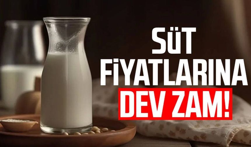 Çiğ Süt Alım Fiyatına Zam Geldi