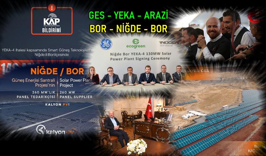 Bor İlçesi Enerji Sektörü Holdinglerin İşgali Altında mı?