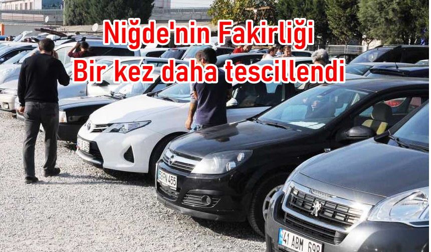 Niğde’de Araçların Ortalama Yaşı 14,3!