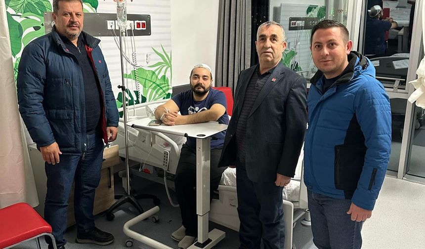 Niğde CHP İl Örgütünden Geçmiş Olsun Ziyareti