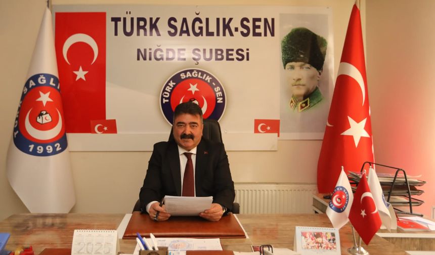 Türk Sağlık-Senden Tıp Bayramı Mesajı;  Sağlık Çalışanları Endişeli