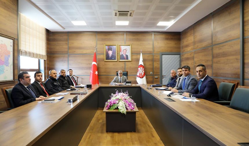 Niğde'de Güvenlik ve Asayiş Koordinasyon Toplantısı Gerçekleştirildi