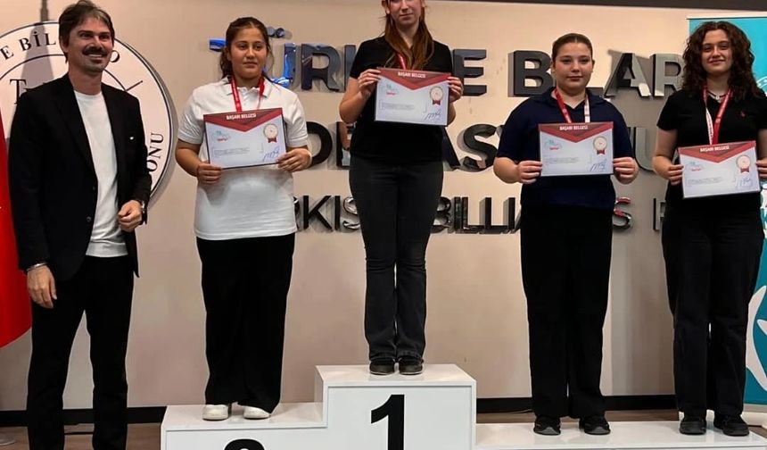 Okul Sporları Türkiye Bilardo Şampiyonası’ndan Niğde’ye 3 Madalya!