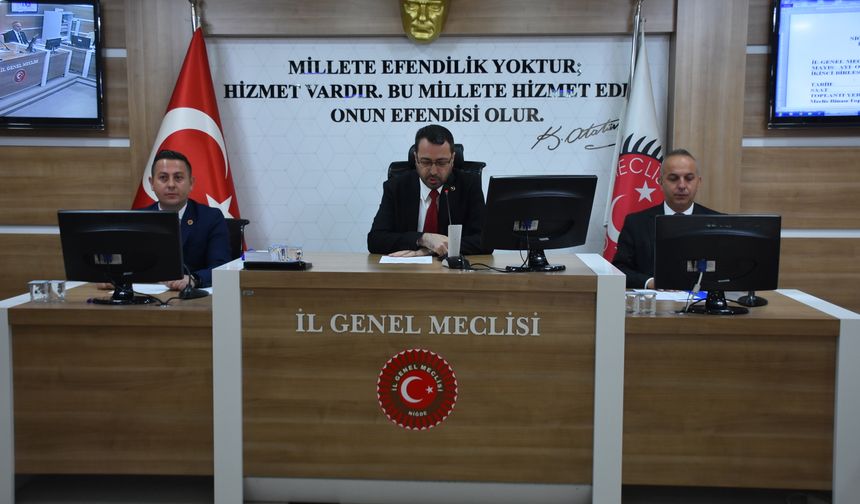İl Genel Meclisi Mayıs Ayı Toplantısı Gerçekleştirildi