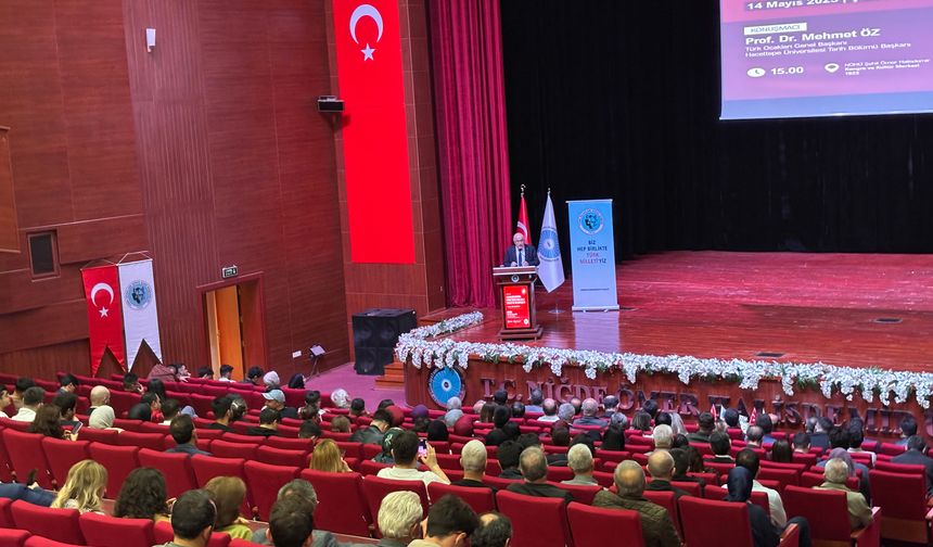 Türk Ocakları Genel Başkanı Prof. Dr. Mehmet Öz'den Niğde'de Konferans