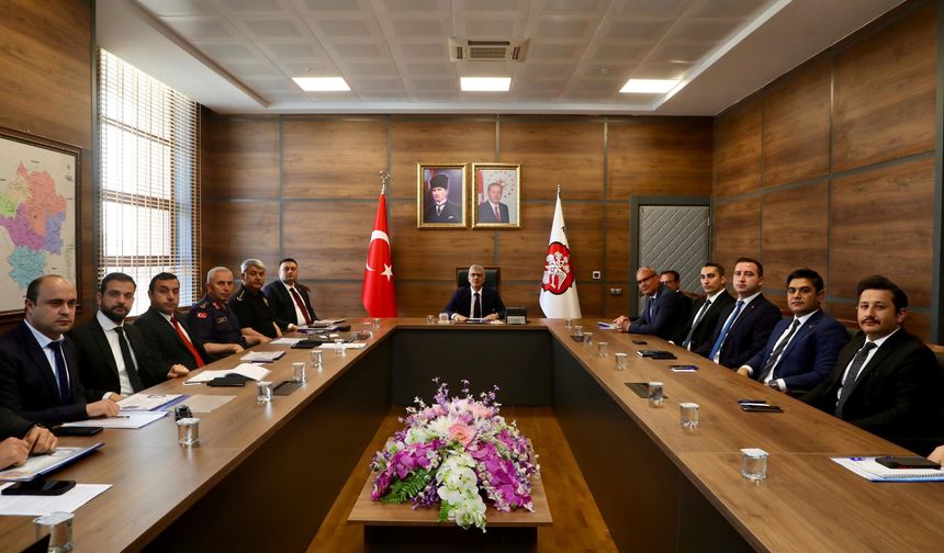 Genişletilmiş İl Güvenlik ve Asayiş Koordinasyon Toplantısı Gerçekleştirildi