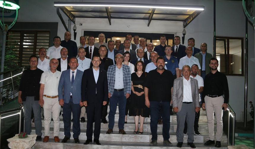 Yeni Görev Yerlerine Atanan Kaymakamlar İçin Veda Yemeği düzenlendi