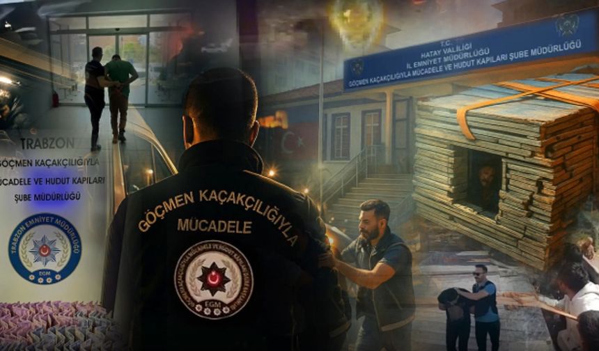 Niğde’de Göçmen Kaçakçılığı operasyonu