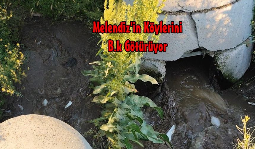Niğde'nin Köylerini de B.k Götürüyor!... Köylüler Çaresiz