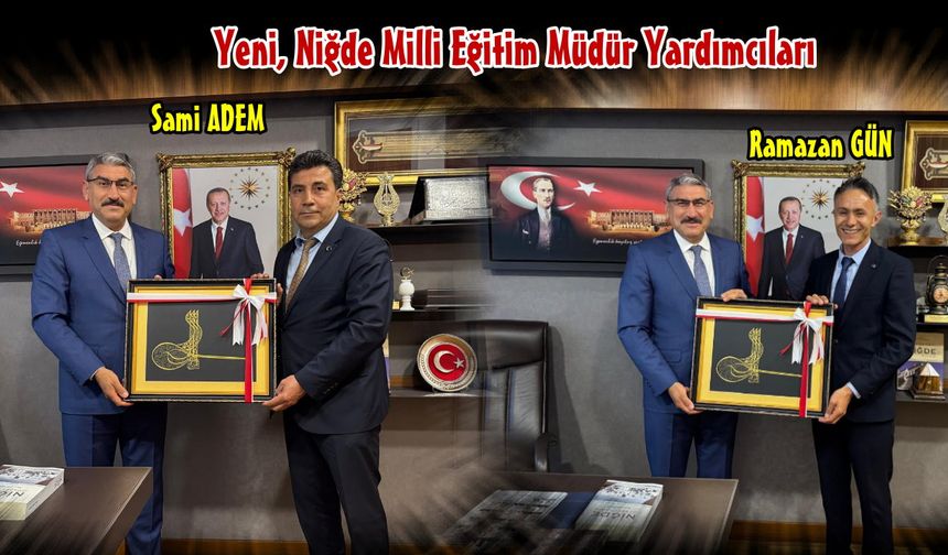 Niğde Milli Eğitim Müdür Yardımcıları Değişiyor