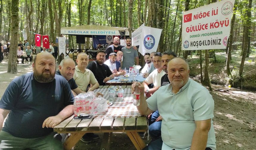 Güllüceliler Piknikte Buluştu, Birlik ve Beraberlik Mesajı Verdi
