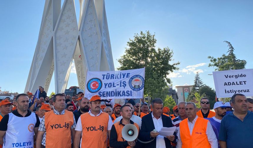 TÜRK-İŞ’e Bağlı İşçiler Niğde'de Eylemde: Artık sabrımız kalmadı!