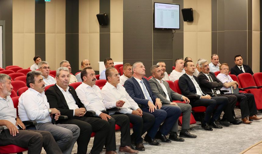 NİHSAB Vali Çelik Başkanlığında Toplandı