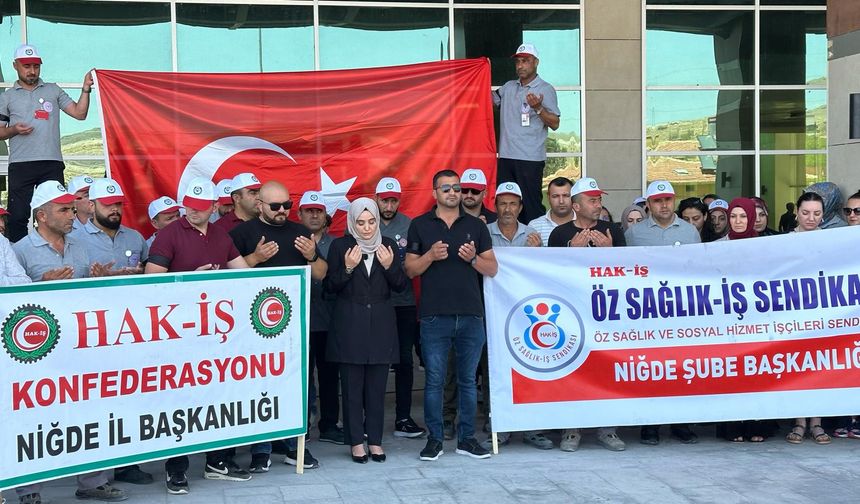 Hak-İş Konfederasyonu 81 İlde Tek Yürek Oldu
