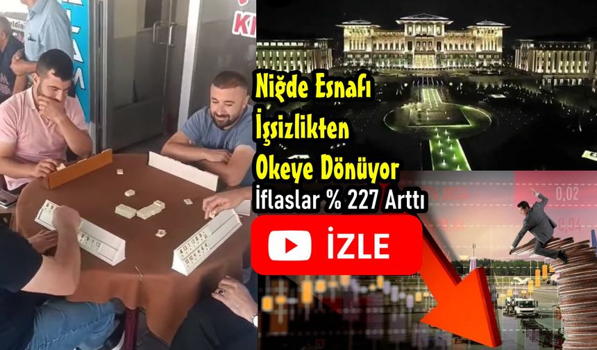 Niğde Esnafı İşsizlikten Okeye Dönüyor.