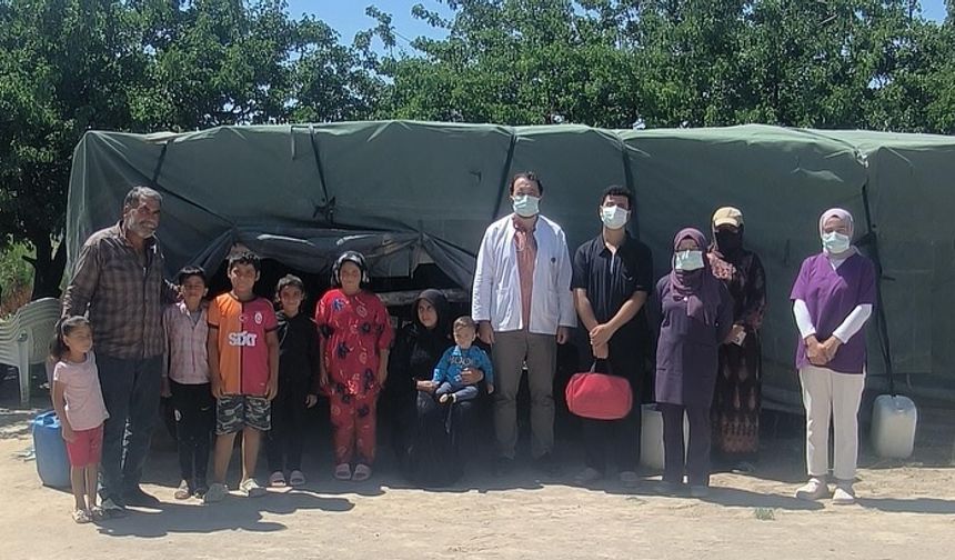 Mevsimlik Tarım İşçilerine Yerinde Sağlık Taraması