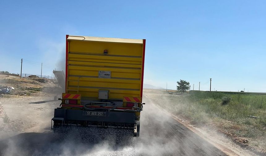 Konaklı Kasabasında 3,5 Kilometrelik Sathi Asfalt Çalışması Tamamlandı