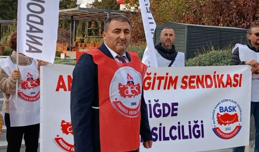AES Niğde İl Başkanı Akgümüş; Niğde'de Proje Okulları Gerçeği