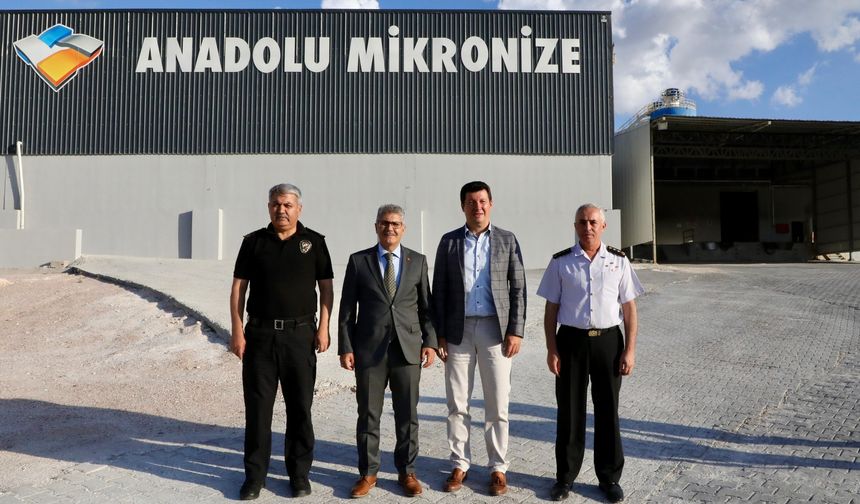 Vali Çelik, “Niğde’nin sanayi ve madencilik potansiyeli gurur verici”