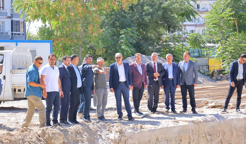 Bor Asım Eren İlköğretim Okulunda Yeni Eğitim Yuvası Yükseliyor