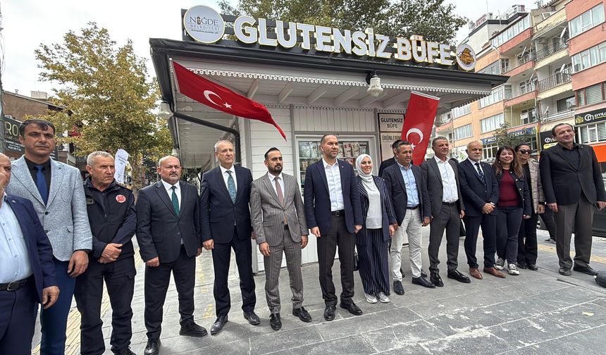 Niğde Belediyesi'nden Çölyak Hastalarına Glutensiz Büfe Hizmeti