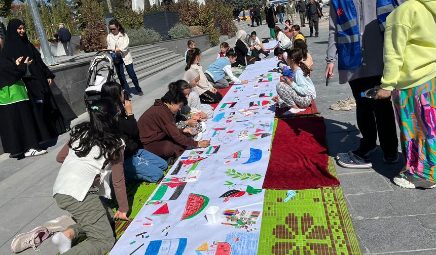 Niğdeli Çocuklardan Filistin’e Destek Çağrısı