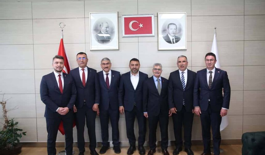 Çamardı heyeti, Ankara'da Yeni Projeler İçin Kulis Yaptı