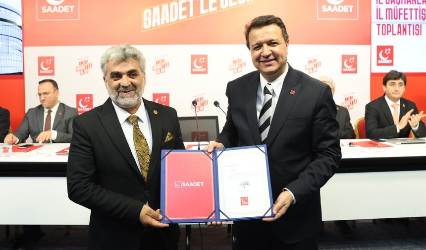 Saadet Partisi Niğde İl Başkanı değişti.