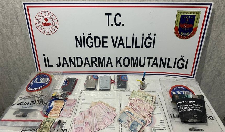 Niğde'de Narkotik Operasyon 4 Gözaltı