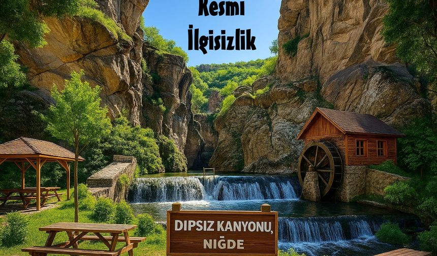 Dipsiz Kanyonu Yapay Zekaya Sorduk : "Resmi İlgisizlik" dedi