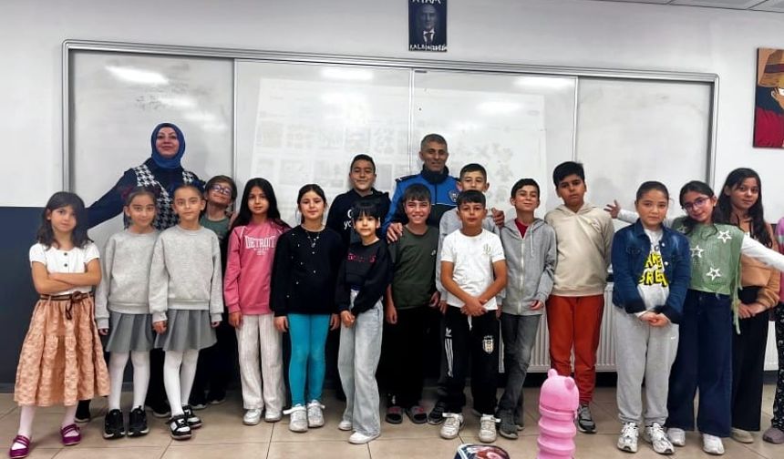 Toplum destekli Polisten bilgilendirme çalışmaları