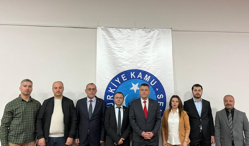 Türk Büro-Sen Niğde Şubesinde Serkan Tekkahveci Güven Tazeledi