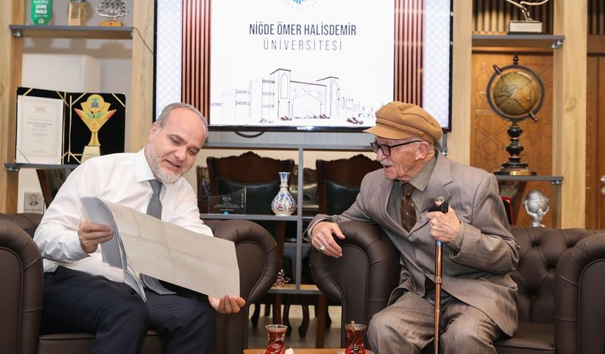 Niğde’de 89 yaşındaki dede üniversitede okumak istiyor