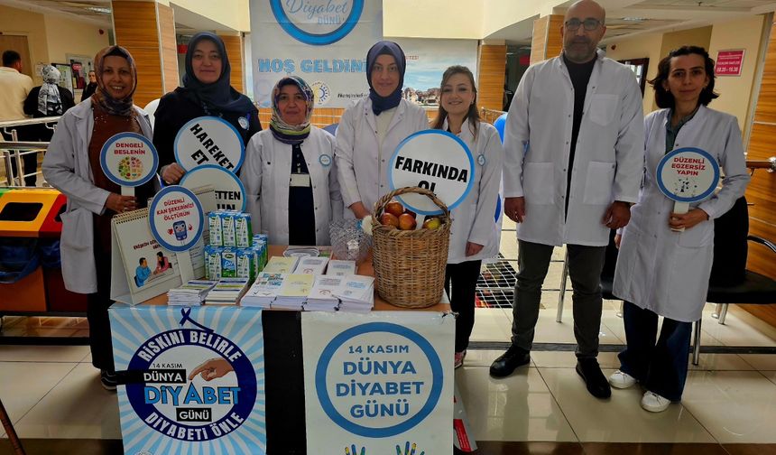 Hastanede “Kendini Diyabetten Koru” Standı Kuruldu