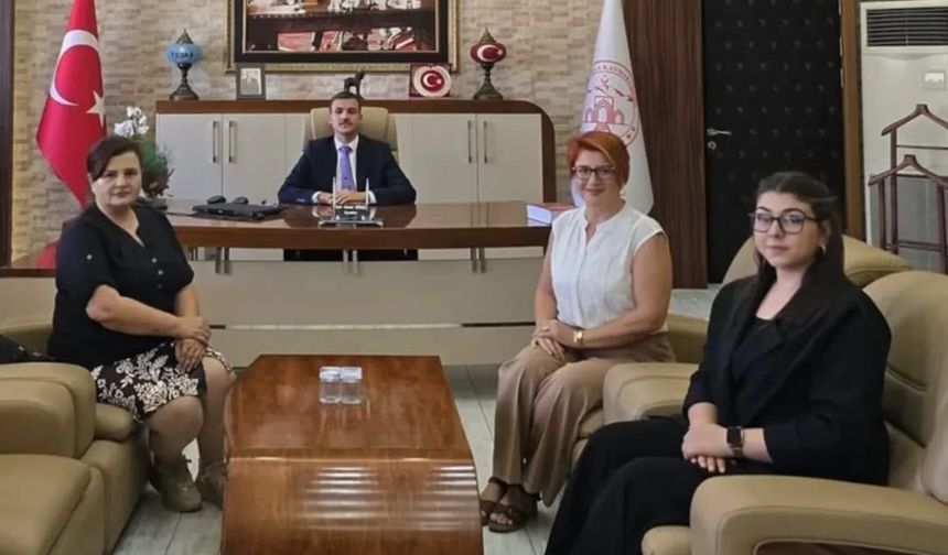 UCİM Niğde Temsilciliğinden Kaymakamlara Nezaket Ziyareti