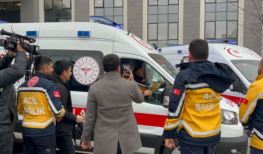 Sağlık Bakanlığı’ndan Niğde’ye Yeni Ambulanslar