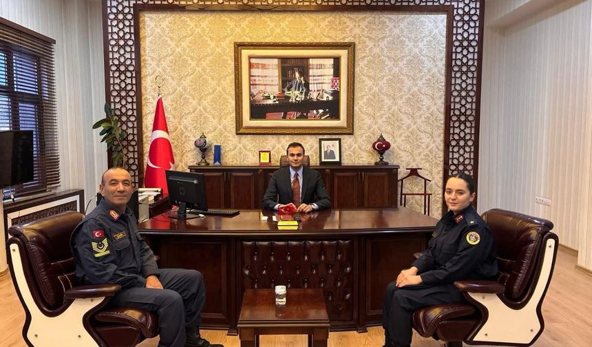 Niğde’nin İlk Kadın Komutanı Çamardı Karakolunda Göreve Başladı