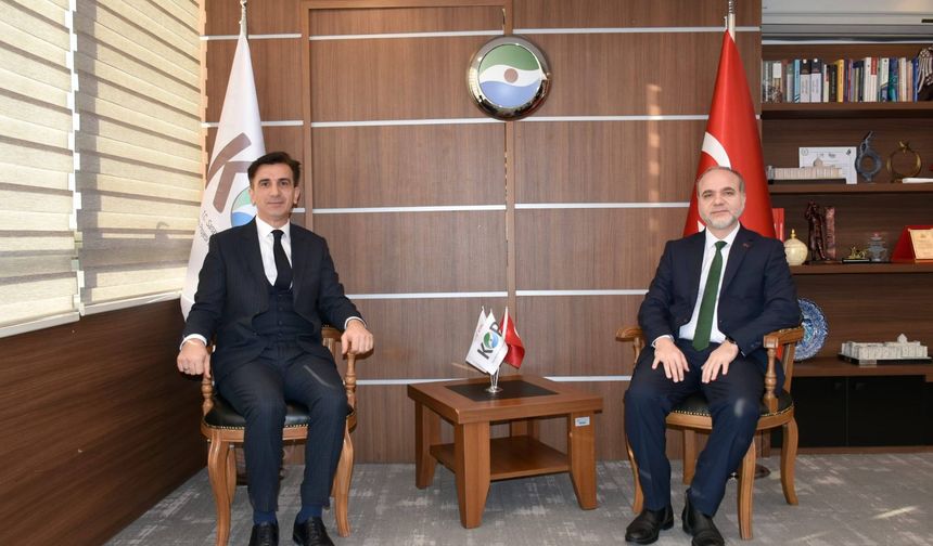 Rektör Uslu’dan KOP Bölge Kalkınma İdaresi’ne Ziyaret