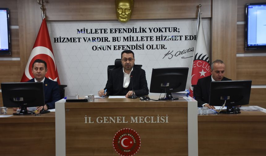 İl Genel Meclisi Aralık Ayı Olağanüstü Toplantısını Gerçekleştirdi