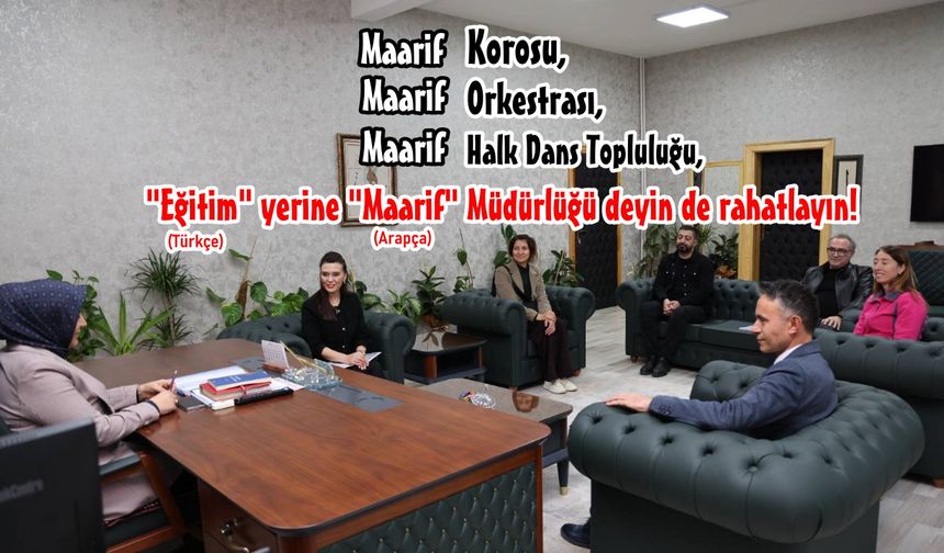 Maarif Orkestrası, Korosu ve Halk Dansları Topluluğu Çalışmaları Sürüyor