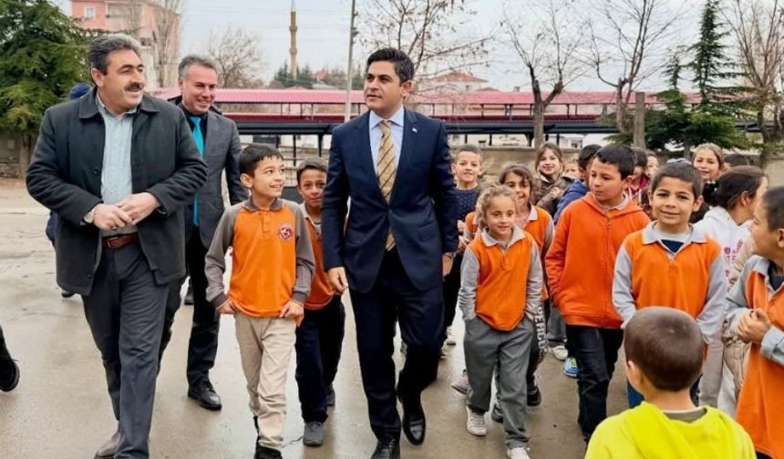 Kaymakam Bağış’tan Keçikalesi’nde Okul ve Kurum Ziyareti