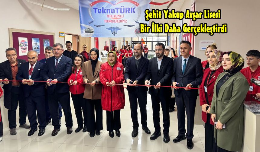 Yerli Malı Haftasını Şehit Yakup Avşar Lisesi Böyle Kutlar!