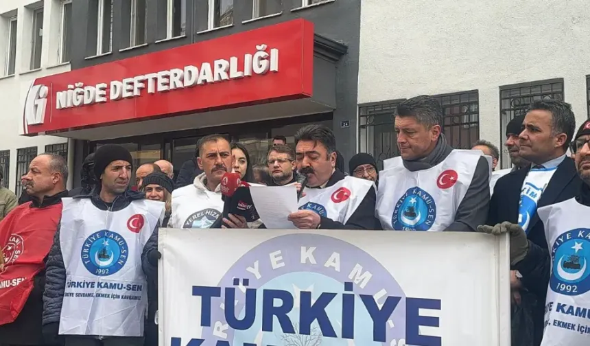 Kamu-Sen’den Niğde’de Ücret ve Vergi Tepkisi