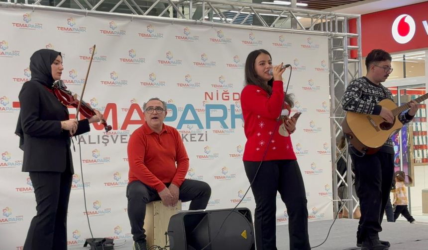 Niğde Tema Park AVM’de Yeni Yıl Coşkusu