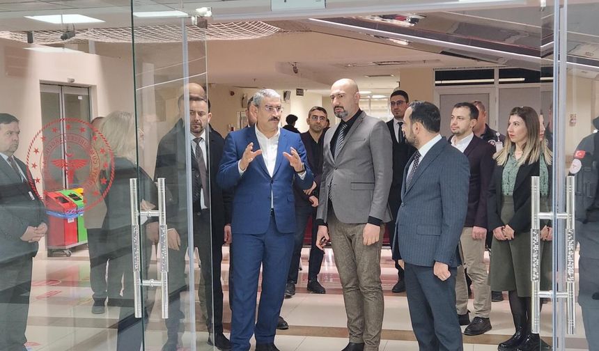 Milletvekili Uzkurt, Hastanede İncelemede bulundu