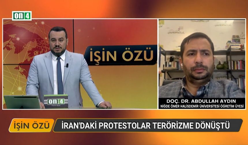 Niğde Üniversitesi'nden bir akademisyeni ilk defa televizyonda görüş bildirirken gördük.