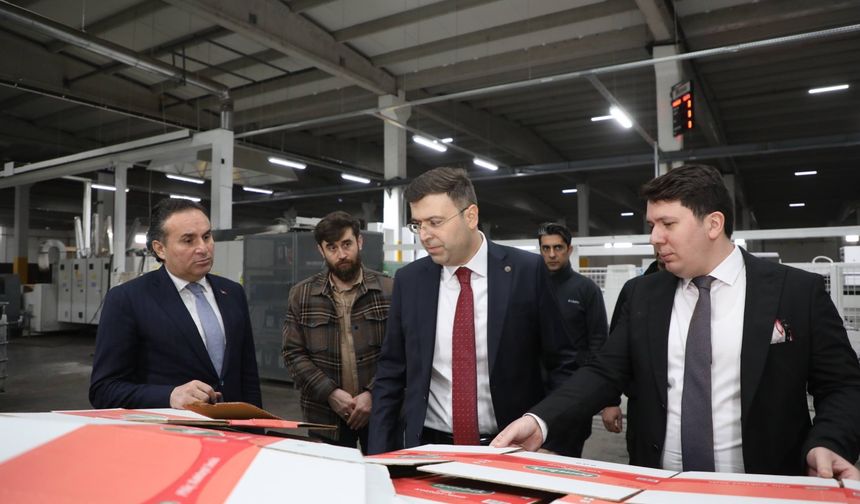 Vali Akmeşe’den Bor OSB’de Üretim Tesislerine Ziyaret