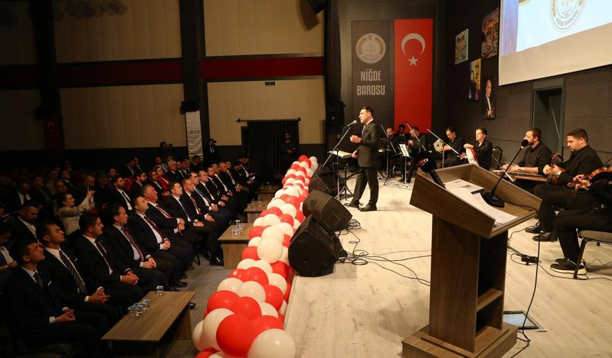 Atatürk’ün Niğde’ye gelişinin 92. Yılı Baro’nun programıyla anıldı