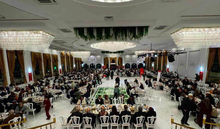 Niğde’de “Büyük Aile Sofrası”nda İftar