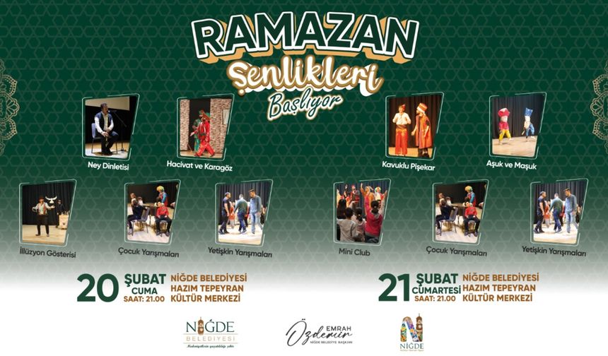 Niğde’de Ramazan Coşkusu Başladı